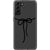 Galaxy S21 Black Bow Clear Phone Case - The Urban Flair