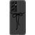 Galaxy S21 Ultra Black Bow Clear Phone Case - The Urban Flair