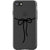 iPhone 7/8/SE 2020 Black Bow Clear Phone Case - The Urban Flair