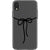 iPhone XR Black Bow Clear Phone Case - The Urban Flair