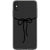 iPhone XS Max Black Bow Clear Phone Case - The Urban Flair