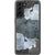 Galaxy S21 Blue Abstract Shapes Clear Phone Case - The Urban Flair