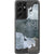 Galaxy S21 Ultra Blue Abstract Shapes Clear Phone Case - The Urban Flair