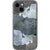 iPhone 13 Blue Abstract Shapes Clear Phone Case - The Urban Flair