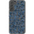 Blue Abstract Splashes Clear Phone Case Galaxy S22 Plus exclusively offered by The Urban Flair