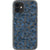 Blue Abstract Splashes Clear Phone Case iPhone 12 Mini exclusively offered by The Urban Flair