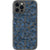 Blue Abstract Splashes Clear Phone Case iPhone 12 Pro Max exclusively offered by The Urban Flair