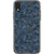 Blue Abstract Splashes Clear Phone Case iPhone XR exclusively offered by The Urban Flair
