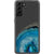 Galaxy S21 Blue Agate Geode Clear Phone Case - The Urban Flair