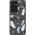 Galaxy S21 Ultra Blue Color Block Line Art Faces Clear Phone Case - The Urban Flair