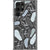 Blue Color Block Line Art Faces Clear Phone Case Galaxy S22 Ultra exclusively offered by The Urban Flair