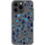 iPhone 13 Pro Blue Matisse Shapes Clear Phone Case - The Urban Flair