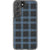 Blue Plaid Clear Phone Case Galaxy S22 exclusively offered by The Urban Flair