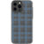Blue Plaid Clear Phone Case iPhone 13 Pro Max exclusively offered by The Urban Flair