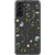 Blue Pressed Wild Flower Print Clear Phone Case Galaxy S21 Plus exclusively offered by The Urban Flair