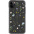 Blue Pressed Wild Flower Print Clear Phone Case iPhone 11 Pro exclusively offered by The Urban Flair