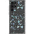 Blue Terrazzo Clear Phone Case Galaxy S22 Ultra exclusively offered by The Urban Flair