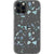 iPhone 12 Pro Blue Terrazzo Clear Phone Case - The Urban Flair
