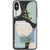 iPhone XS Max Blue Terracotta Modern Abstract Clear Phone Case - The Urban Flair