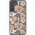Blush Retro Flowers Clear Phone Case Galaxy S22 Plus exclusively offered by The Urban Flair