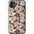 Blush Retro Flowers Clear Phone Case iPhone 11 exclusively offered by The Urban Flair
