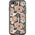 Blush Retro Flowers Clear Phone Case iPhone 7/8 exclusively offered by The Urban Flair