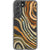Boho Abstract Lines Clear Phone Case Galaxy S22 exclusively offered by The Urban Flair