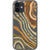 Boho Abstract Lines Clear Phone Case iPhone 12 exclusively offered by The Urban Flair