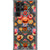 Boho Stitched Embroidery Print Clear Phone Case Galaxy S22 Ultra exclusively offered by The Urban Flair