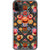 iPhone 11 Pro Max Boho Stitched Embroidery Print Clear Phone Case - The Urban Flair
