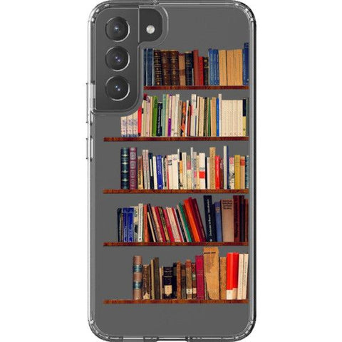 Book Shelf Clear Phone Case for your Galaxy S22 Plus exclusively at The Urban Flair
