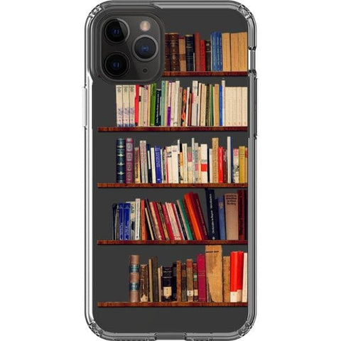 Book Shelf Clear Phone Case for your iPhone 11 Pro exclusively at The Urban Flair