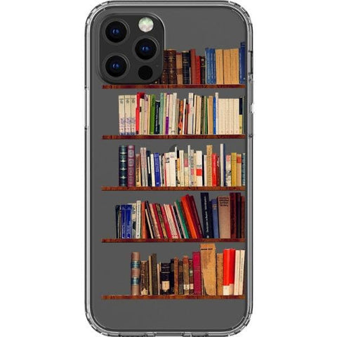 Book Shelf Clear Phone Case for your iPhone 13 Pro exclusively at The Urban Flair