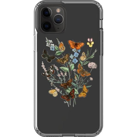 Botany Butterfly Clear Phone Case for your iPhone 11 Pro exclusively at The Urban Flair