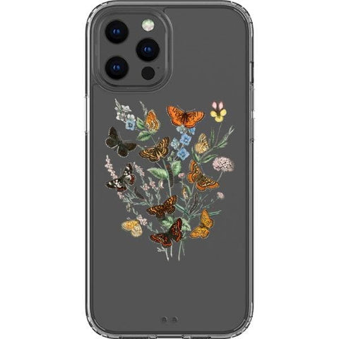 Botany Butterfly Clear Phone Case for your iPhone 13 Pro Max exclusively at The Urban Flair