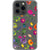 Bright Watercolor Flowers Clear Phone Case iPhone 13 Pro exclusively offered by The Urban Flair