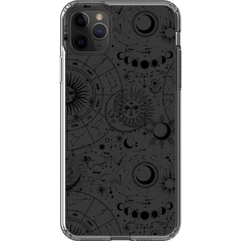 Celestial Zodiac Clear Phone Case for your iPhone 11 Pro Max exclusively at The Urban Flair