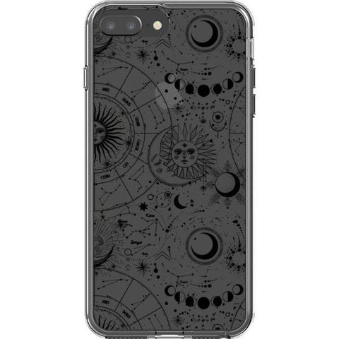 Celestial Zodiac Clear Phone Case for your iPhone 7 Plus/8 Plus exclusively at The Urban Flair