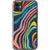Colorful Abstract Lines Clear Phone Case iPhone 11 exclusively offered by The Urban Flair