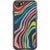 Colorful Abstract Lines Clear Phone Case iPhone 7/8 exclusively offered by The Urban Flair