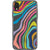Colorful Abstract Lines Clear Phone Case iPhone XR exclusively offered by The Urban Flair