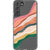 Colorful Abstract Stripes Clear Phone Case Galaxy S22 Plus exclusively offered by The Urban Flair