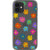 Colorful Daisies Clear Phone Case iPhone 12 Mini exclusively offered by The Urban Flair