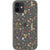 Colorful Meadow Flowers Clear Phone Case iPhone 12 exclusively offered by The Urban Flair