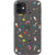 Colorful Mushrooms Clear Phone Case iPhone 12 Mini exclusively offered by The Urban Flair