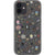 iPhone 12 Colorful Mystic Doodles Clear Phone Case - The Urban Flair