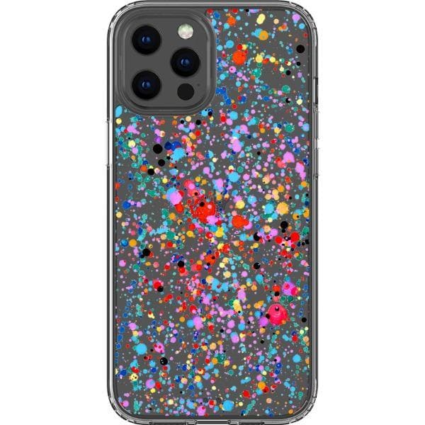 Colorful Paint Splatter Clear Phone Case for Apple iPhone 15 (& more!)– The Urban Flair Colorful Paint Splatter Clear Phone Case for Apple iPhone 15 (& more!)– The Urban Flair