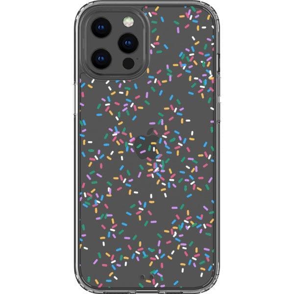 Colorful Rainbow Sprinkles Clear Phone Case for Apple iPhone 13 (&– The Urban Flair Colorful Rainbow Sprinkles Clear Phone Case for Apple iPhone 13 (&– The Urban Flair