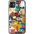 iPhone 11 Colorful Scraps Collage Clear Phone Case - The Urban Flair