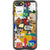 iPhone 7/8/SE 2020 Colorful Scraps Collage Clear Phone Case - The Urban Flair
